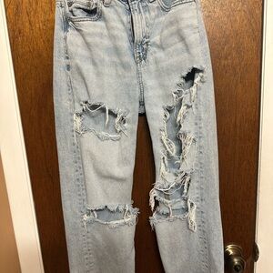 American eagle baggy jeans 000 extra short